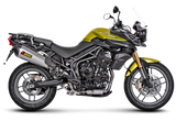 AKRAPOVIC S-T800SO1-HZAAT Triumph Tiger 800 (2016+) Slip-On Exhaust (titanium) – Accessories in the 2WheelsHero Motorcycle Aftermarket Accessories and Parts Online Shop