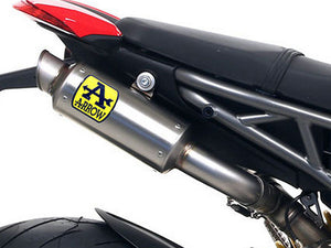 ARROW 71552GP Ducati Hypermotard 950 (2019+) Titanium Slip-on Exhaust "GP2" – Accessories in the 2WheelsHero Motorcycle Aftermarket Accessories and Parts Online Shop