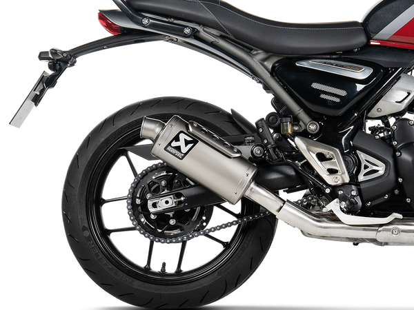 AKRAPOVIC Triumph Speed 400 (2024+) Slip-On Exhaust (titanium