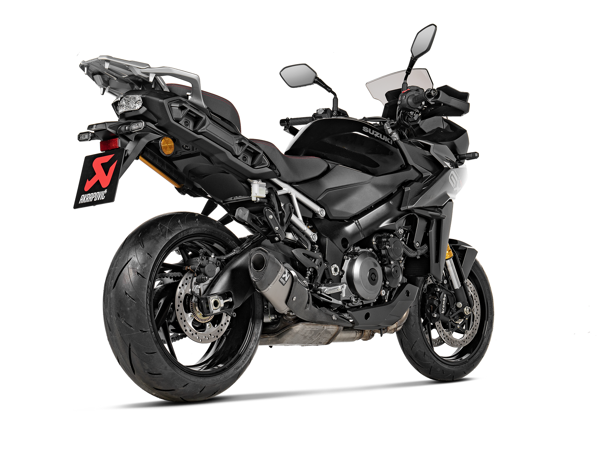 AKRAPOVIC Suzuki GSX-S1000GX (2024+) Slip-On Exhaust (titanium