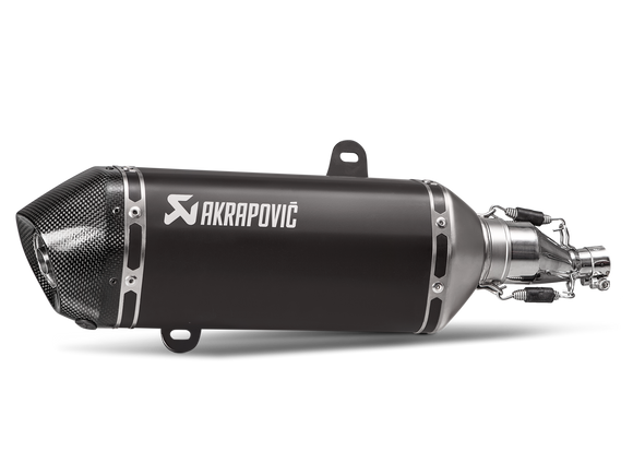 AKRAPOVIC S-VE125SO1-HZBL Vespa GTS 125 / Super / Sport / Tech (2020+) Slip-On Exhaust (SS) – Accessories in the 2WheelsHero Motorcycle Aftermarket Accessories and Parts Online Shop