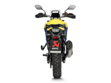 AKRAPOVIC S-S8SO1-HAFT Suzuki V-STROM 800DE (2025+) Slip-On Exhaust (titanium) – Accessories in the 2WheelsHero Motorcycle Aftermarket Accessories and Parts Online Shop