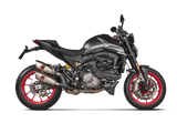 AKRAPOVIC S-D9SO17-HCQT Ducati Monster (2024+) Slip-on Exhaust (titanium) – Accessories in the 2WheelsHero Motorcycle Aftermarket Accessories and Parts Online Shop