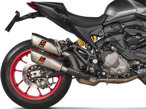 AKRAPOVIC S-D9SO17-HCQT Ducati Monster (2024+) Slip-on Exhaust (titanium) – Accessories in the 2WheelsHero Motorcycle Aftermarket Accessories and Parts Online Shop