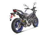 AKRAPOVIC S-S6SO9-HRC/1 Suzuki SV 650 X (2025+) Slip-On Exhaust (carbon) – Accessories in the 2WheelsHero Motorcycle Aftermarket Accessories and Parts Online Shop
