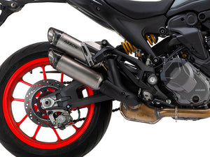 ARROW 71939PR Ducati Monster 937 (2021+) Titanium Slip-on Exhaust "Round-sil"