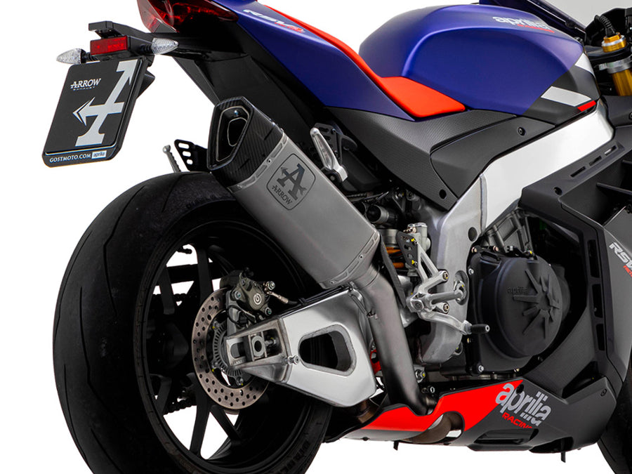 ARROW Aprilia RSV4 1100 Factory (2021+) Titanium Slip-on Exhaust