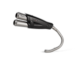 AKRAPOVIC S-H125SO5-FFT Honda Monkey (2025+) Slip-On Exhaust (titanium) – Accessories in the 2WheelsHero Motorcycle Aftermarket Accessories and Parts Online Shop