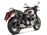 AKRAPOVIC S-T12SO4-HCQT Triumph Bonneville T100 / T120 (2020+) Slip-On Exhaust (titanium) – Accessories in the 2WheelsHero Motorcycle Aftermarket Accessories and Parts Online Shop