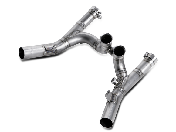 AKRAPOVIC C-Y17SO1T-1 Yamaha V-MAX (2016+) Optional Collector Exhaust (titanium)