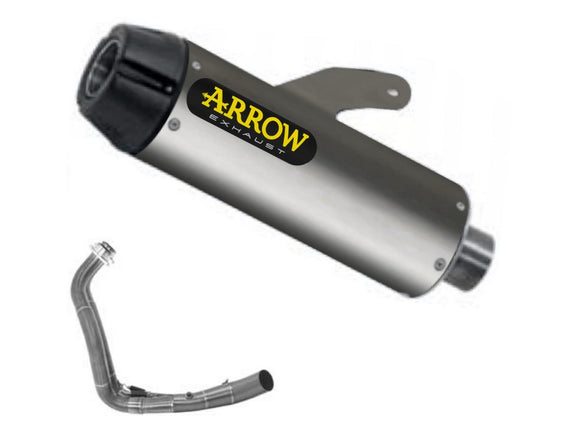 ARROW 71642KZ+71843JR Yamaha Tracer 700 (2016+) Titanium Full Exhaust System 