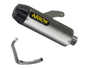 ARROW 71642KZ+71843JR Yamaha Tracer 700 (2020+) Titanium Full Exhaust System "Competition Evo Jet Race" – Accessories in the 2WheelsHero Motorcycle Aftermarket Accessories and Parts Online Shop