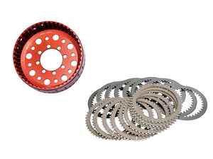 STM ITALY Ducati Hypermotard 1100 Evo SP / Streetfighter 848 / 1098 / Superbike 1198 Dry Basket and Clutch Plate Set
