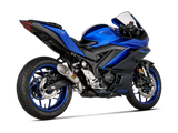 AKRAPOVIC S-Y3SO6-IVOSS Yamaha MT-03 / YZF-R3 (2022+ ) Slip-on Exhaust (SS) – Accessories in the 2WheelsHero Motorcycle Aftermarket Accessories and Parts Online Shop