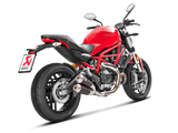 AKRAPOVIC S-D8SO4-CUBTBL-1 Ducati Monster / Scrambler (2020+) Slip-on Exhaust (titanium) – Accessories in the 2WheelsHero Motorcycle Aftermarket Accessories and Parts Online Shop