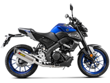 AKRAPOVIC S-Y125R6-HZT Yamaha MT-125 / YZF-R125 (2020+) Exhaust System "Racing Line" (titanium) – Accessories in the 2WheelsHero Motorcycle Aftermarket Accessories and Parts Online Shop