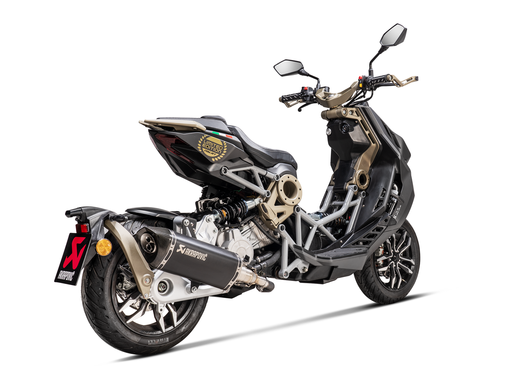 AKRAPOVIC Italjet Dragster 125 / 200 (2024+) Slip-On Line