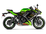 AKRAPOVIC S-K6R12-HEGEHT Kawasaki Ninja 650 (2020+) Full Exhaust System "Racing Line" (titanium)