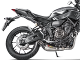 AKRAPOVIC S-Y7R5-HEGEH Yamaha MT-07 / FZ-07 (2020+) Exhaust System "Racing Line" (titanium) – Accessories in the 2WheelsHero Motorcycle Aftermarket Accessories and Parts Online Shop