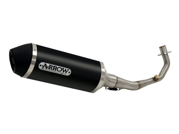 ARROW 73001KZ+73501ANN Piaggio Beverly 400 (2006+) Aluminum Full Exhaust System 