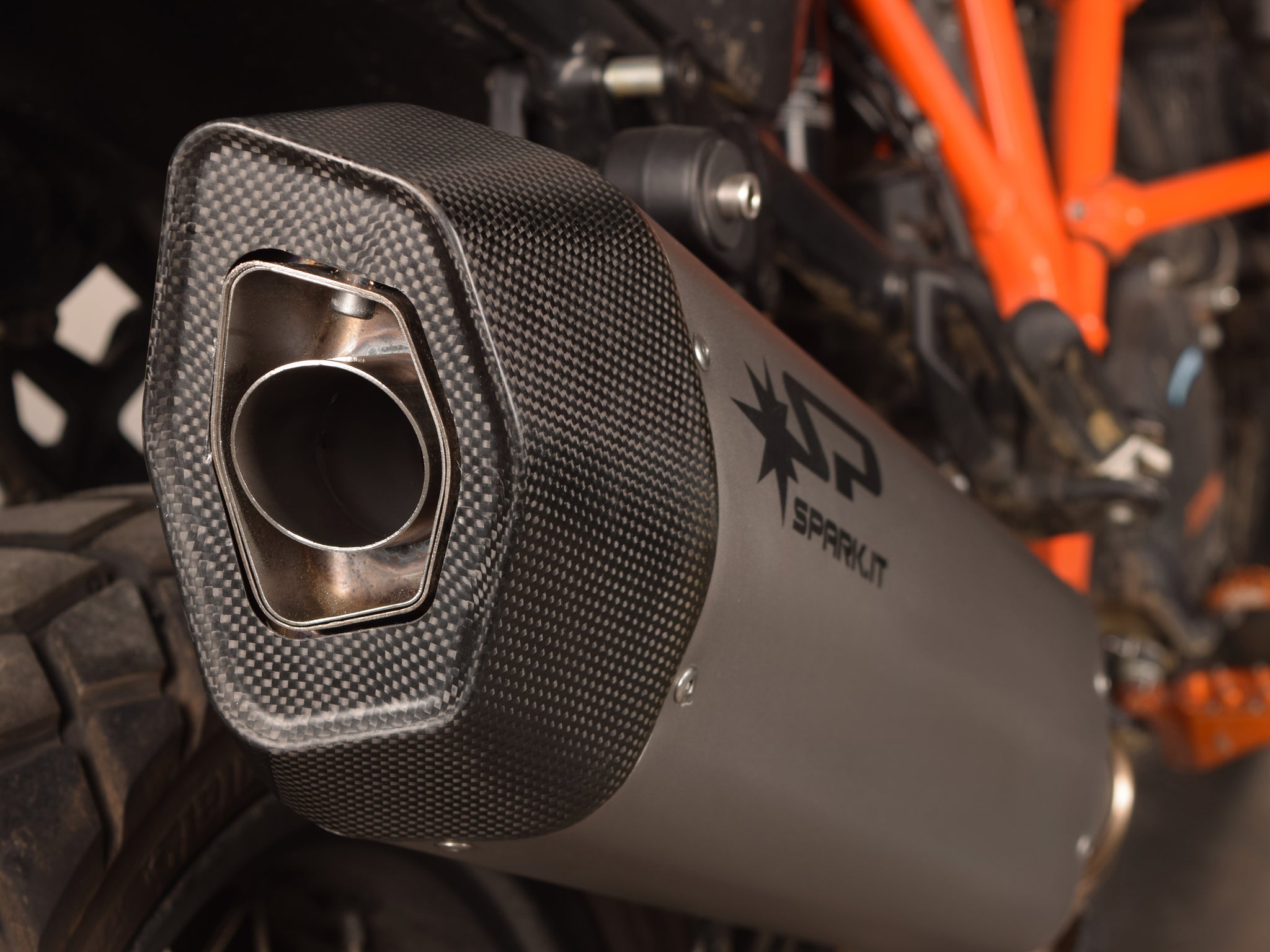 SPARK KTM 1290 Super Adventure Slip-on Exhaust (approved