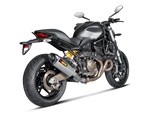 AKRAPOVIC L-D12SO2 Ducati Monster 821 (2020+) Link Pipe (titanium) – Accessories in the 2WheelsHero Motorcycle Aftermarket Accessories and Parts Online Shop