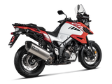 AKRAPOVIC S-S10SO18-HAFT Suzuki V-STROM 1050 (2025+) Slip-On Exhaust (titanium) – Accessories in the 2WheelsHero Motorcycle Aftermarket Accessories and Parts Online Shop