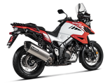 AKRAPOVIC S-S10SO18-HAFT Suzuki V-Strom 1000 / 1050 (2019+) Slip-on Exhaust (titanium) – Accessories in the 2WheelsHero Motorcycle Aftermarket Accessories and Parts Online Shop