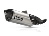 AKRAPOVIC S-S8SO1-HAFT Suzuki V-STROM 800DE (2025+) Slip-On Exhaust (titanium) – Accessories in the 2WheelsHero Motorcycle Aftermarket Accessories and Parts Online Shop