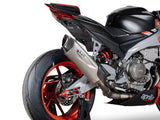 SPARK GAP8806 + GAP8807ST Aprilia RS 660 / Tuono 660 (2020+) Full Titanium Exhaust System "Force Evo" (racing)