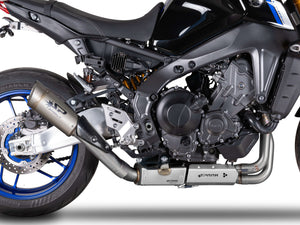 SPARK GYA8889 Yamaha MT-09 (21/23) Titanium Full High Mount Exhaust System "Grid-O" (EU Homologated) – Accessories in the 2WheelsHero Motorcycle Aftermarket Accessories and Parts Online Shop