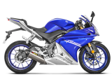 AKRAPOVIC S-Y125R4-HRT Yamaha MT-125 / YZF-R125 (2019+) Exhaust System "Racing Line" (titanium) – Accessories in the 2WheelsHero Motorcycle Aftermarket Accessories and Parts Online Shop