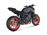 AKRAPOVIC S-Y7R2-AFC Yamaha MT-07 / FZ-07 (2024+) Exhaust System "Racing Line" (carbon) – Accessories in the 2WheelsHero Motorcycle Aftermarket Accessories and Parts Online Shop