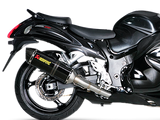 AKRAPOVIC S-S13R2-RC Suzuki GSX1300R Hayabusa (2017+) Exhaust System "Racing Line" (carbon) – Accessories in the 2WheelsHero Motorcycle Aftermarket Accessories and Parts Online Shop