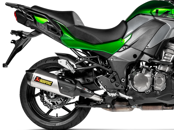 AKRAPOVIC S-K10SO22-HWT Kawasaki Versys 1000 (2024+) Slip-on Exhaust (titanium)