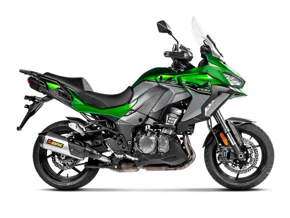 AKRAPOVIC S-K10SO22-HWT Kawasaki Versys 1000 (2024+) Slip-on Exhaust (titanium)