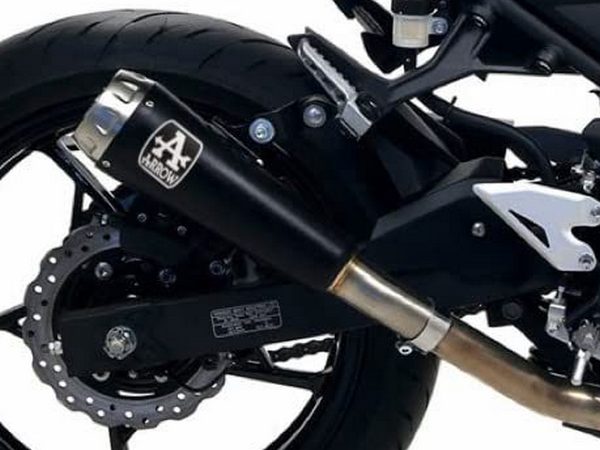 ARROW Kawasaki Z400 (2019+) Dark Steel Slip-on Exhaust – 2Wheels Hero