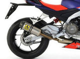 ARROW 71215CKZ Aprilia Tuono 660 (2021+) Titanium Full Exhaust System "Competition Evo Pista" (racing)