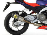 ARROW 71215CKZ Aprilia RS660 (2020+) Titanium Full Exhaust System "Competition Evo Pista" (racing)