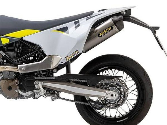 ARROW 72175PD+72623PK Husqvarna 701 Enduro/Supermoto (2021+) Titanium Slip-on Exhaust 