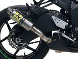 ARROW 71553GP Kawasaki ZX-6R (2019+) Titanium Slip-on Exhaust "GP2" – Accessories in the 2WheelsHero Motorcycle Aftermarket Accessories and Parts Online Shop