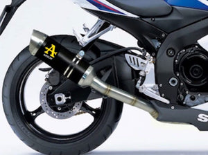 ARROW 71334MI+71702AON Suzuki GSXR750 IE (2006+) Aluminum Full Exhaust System "Competition Evo Thunder" (racing) – Accessories in the 2WheelsHero Motorcycle Aftermarket Accessories and Parts Online Shop