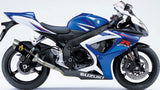 ARROW 71334MI+71702AON Suzuki GSXR600 IE (2006+) Aluminum Full Exhaust System "Competition Evo Pista" (racing)