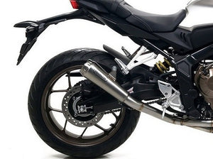 ARROW 71704MI+71217PR Honda CBR650R (2019+) Titanium Full Exhaust System "Competition Evo Pista" (racing)