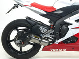 ARROW 71378MI+71701AK Yamaha R6 (2008+) Aluminum Full Exhaust System "Competition Evo Thunder" (racing)