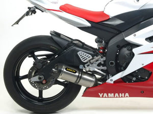 ARROW 71346MI+71701PK Yamaha R6 (2006+) Titanium Full Exhaust System "Competition Evo Pista" (racing)