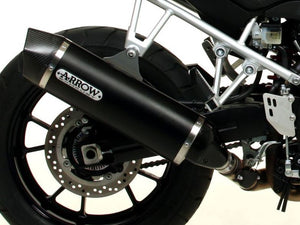 ARROW 71816AKN Suzuki Vstrom 1050 (2020+) Dark Aluminum Slip-on Exhaust "Maxi Race Tech" – Accessories in the 2WheelsHero Motorcycle Aftermarket Accessories and Parts Online Shop