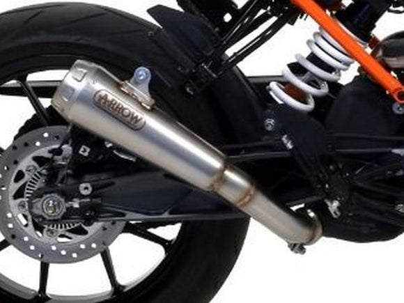 ARROW 71866PRI KTM 125 Duke (17/20) Steel Slip-on Exhaust 