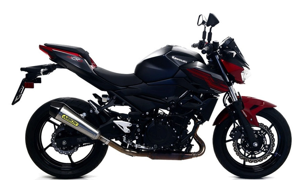 ARROW Kawasaki Ninja 400 (2018+) Steel Slip-on Exhaust – 2Wheels Hero