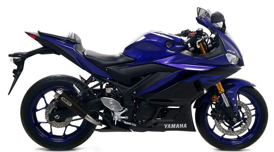 ARROW Yamaha R3 (2019+) Dark Steel Slip-on Exhaust – 2Wheels Hero